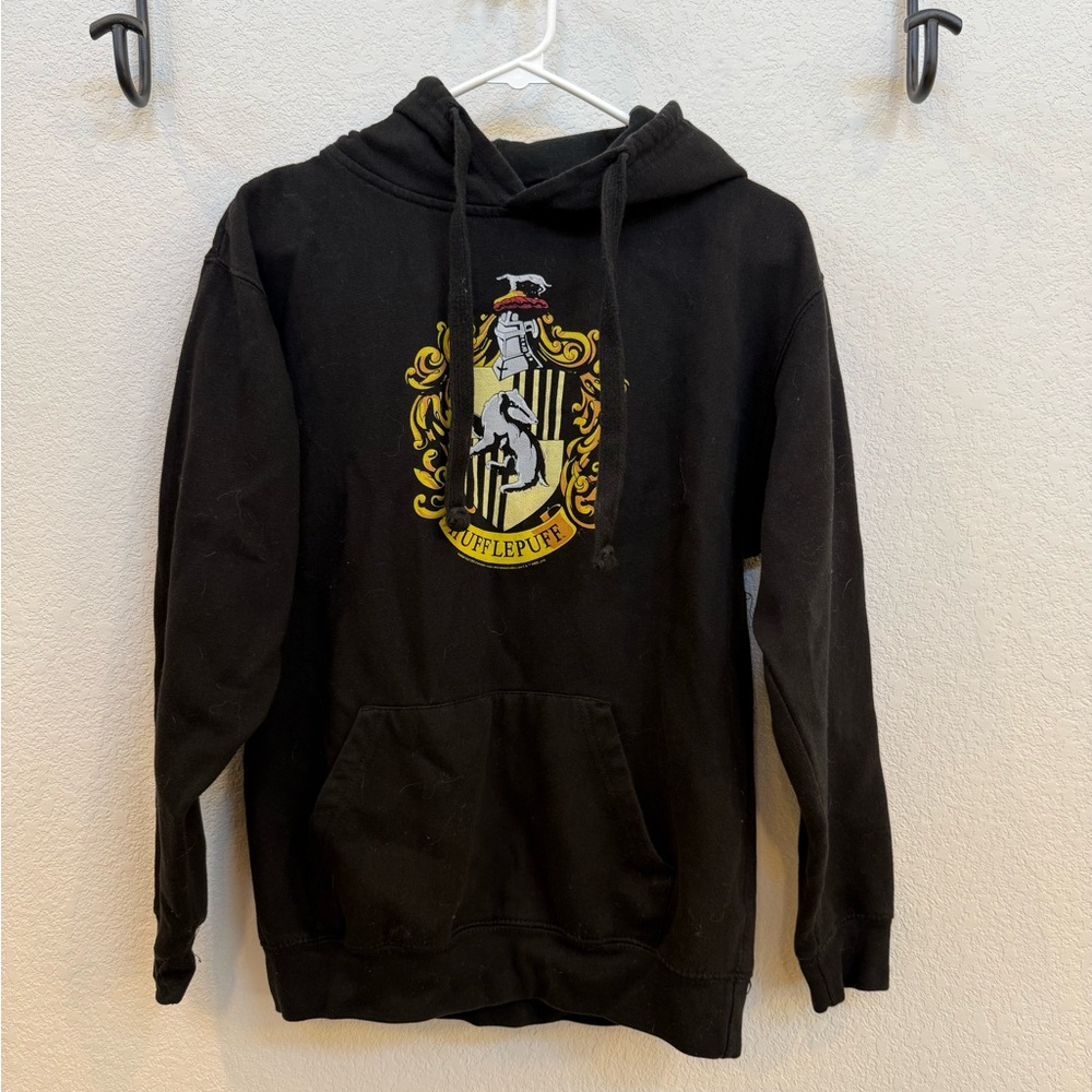 Black Hufflepuff Hoodie